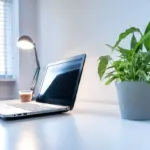 Bruger du kun computerens lys om aftenen? Her er 5 gode grunde til, hvorfor du bør købe en skrivebordslampe eller to